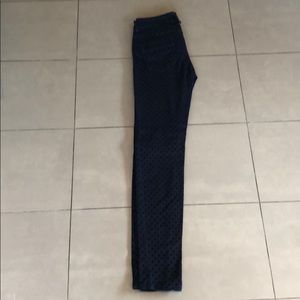 Polka dot jeans